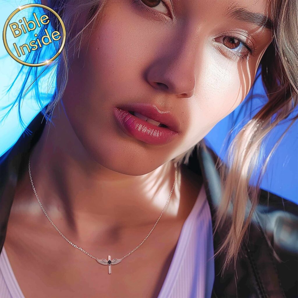 Bible and Jewelry Tree of Life Pendant with Holy Scripture Inside by My Nano Jewelry